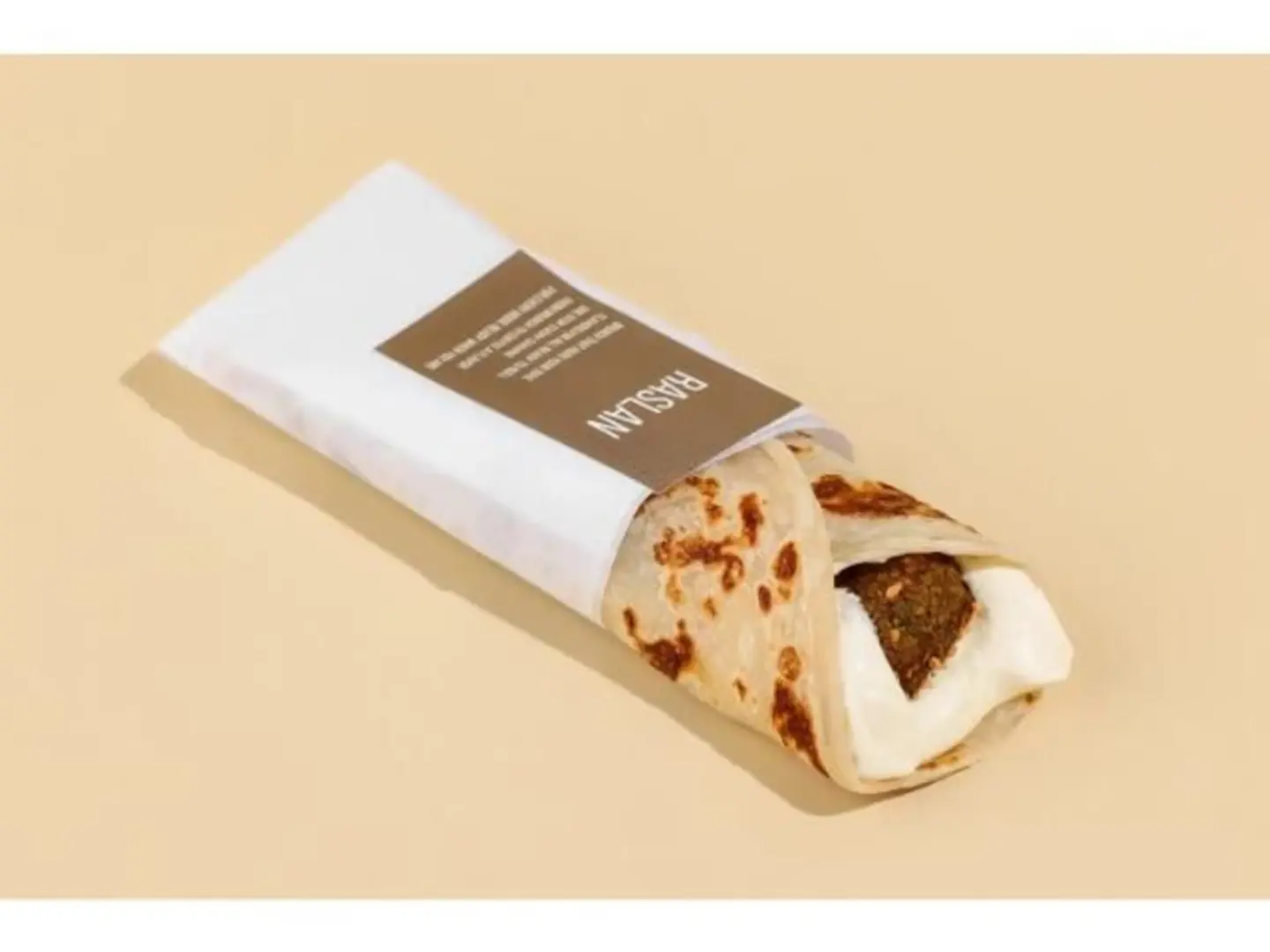 Falafel With Hummus Chapati