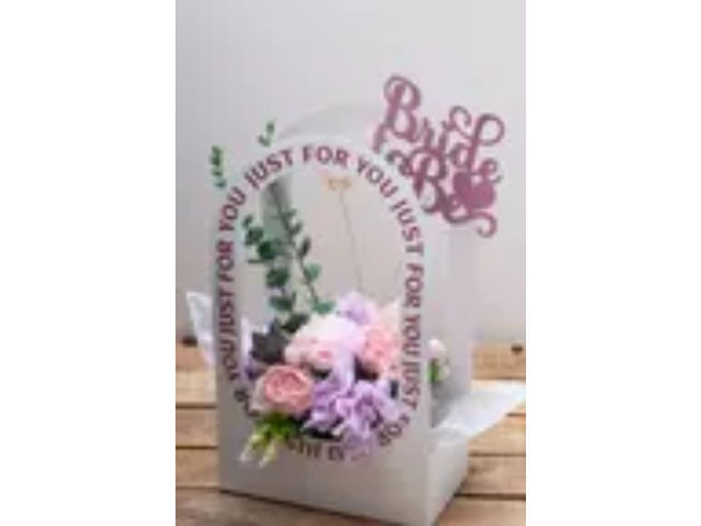 Bouquet Of Roses, Cup And Candle For The Beautiful Bride