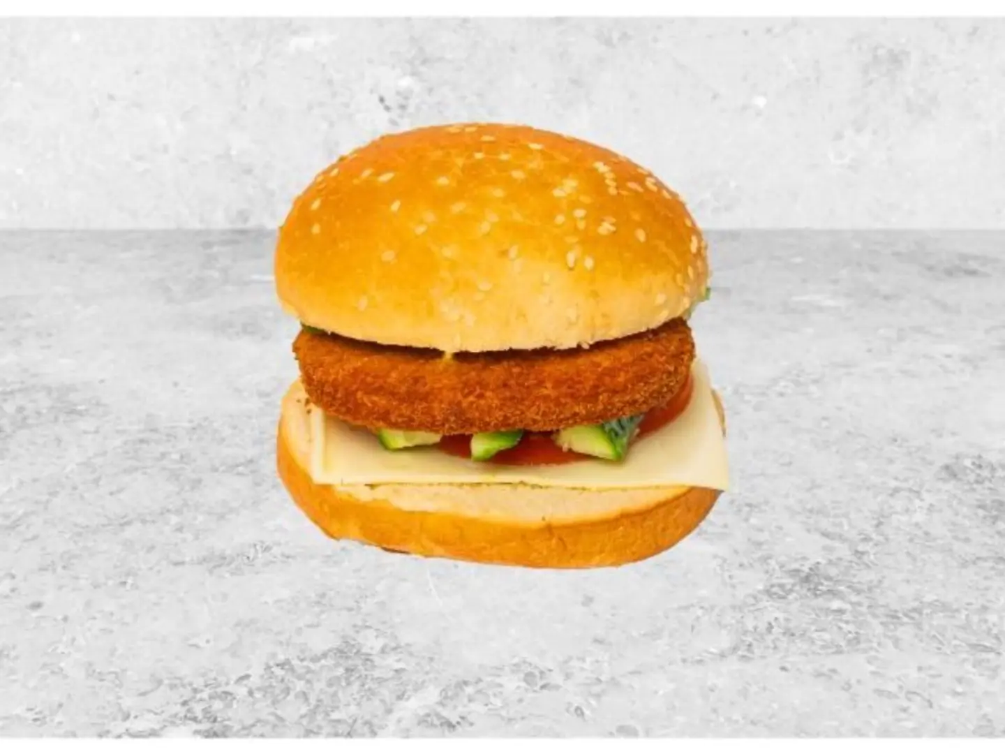 Pomegranate Chicken Burger