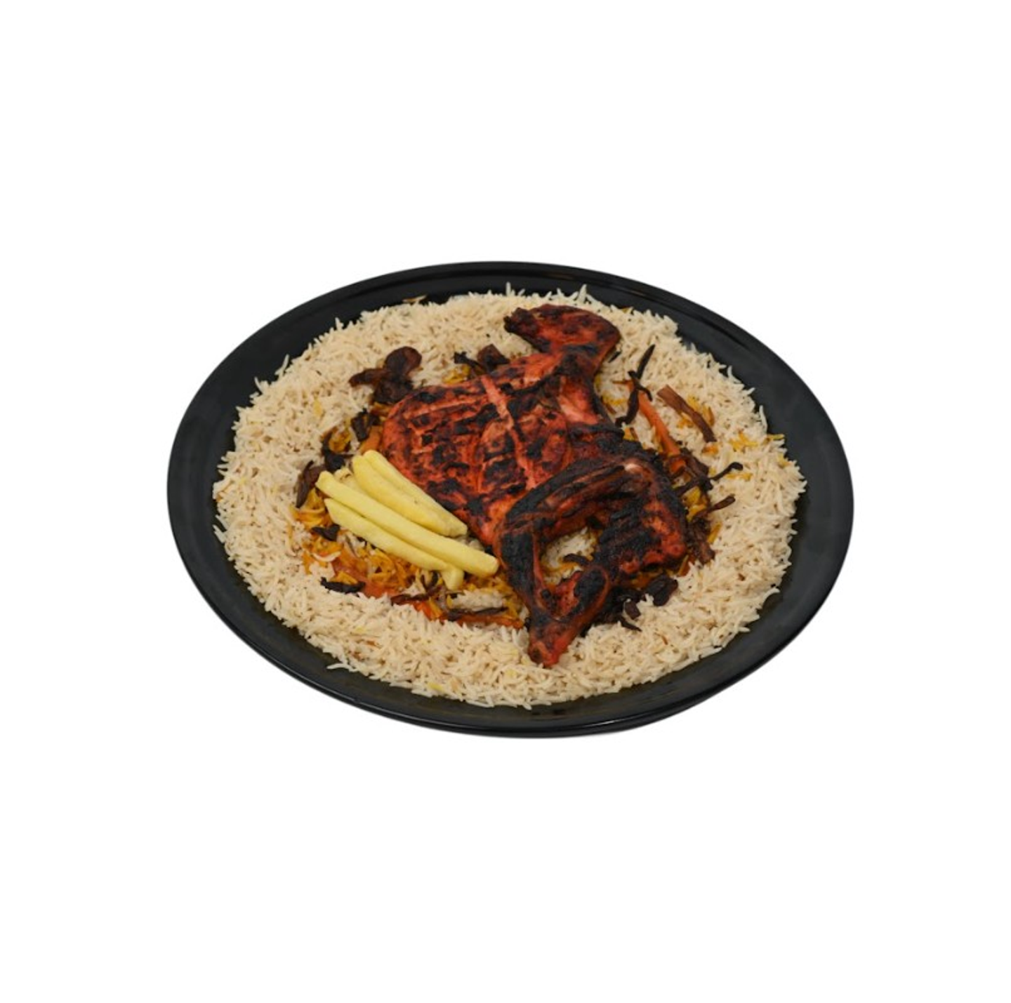 Half Charcoal Grilled Chicken With Shabi Rice