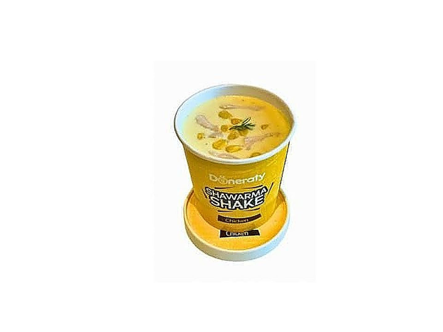 شوربة كريمة بالدجاج