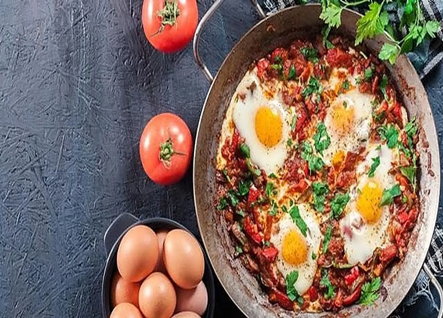 فاصوليا حمراء بالبيض