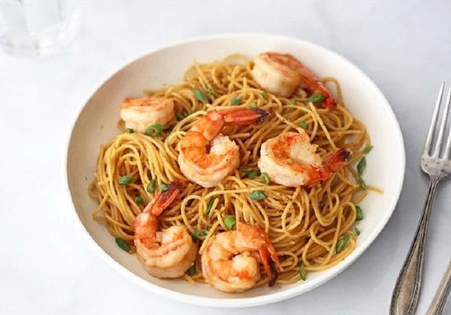 Noodels With Shrimp