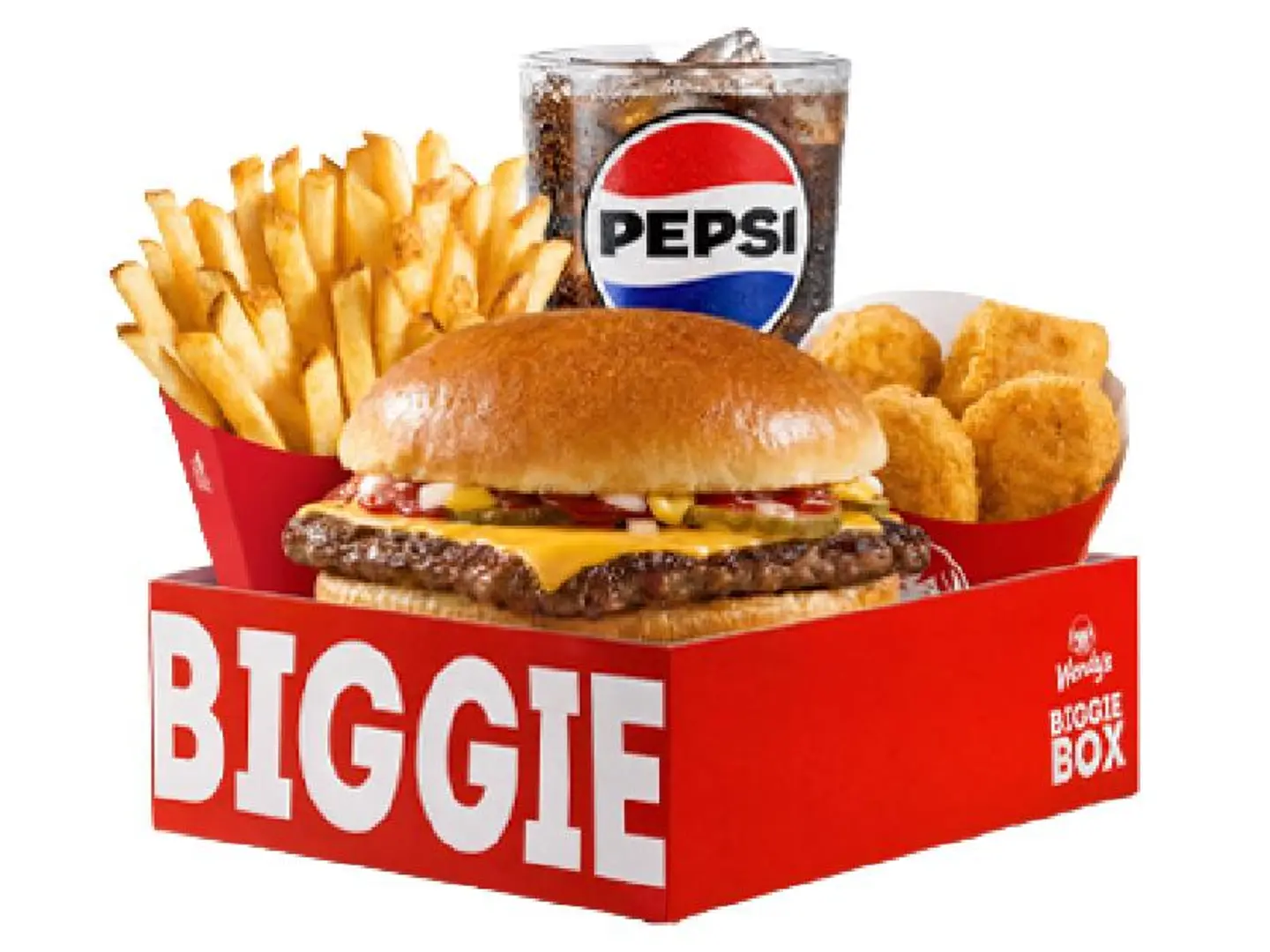 Biggie Box Cheeseburger