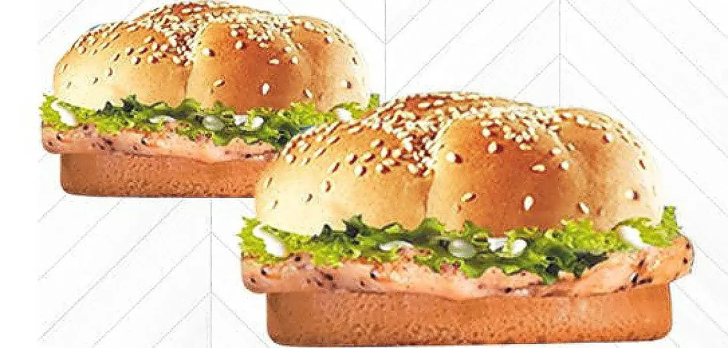 2 Grilled Chicken Burger Sandwich