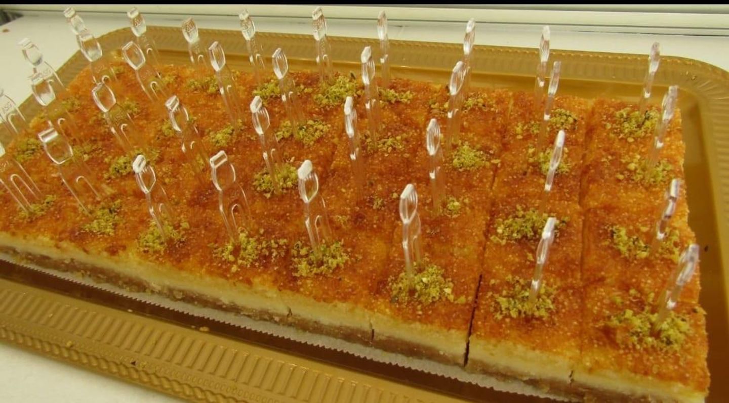 Basbousa With Cheese