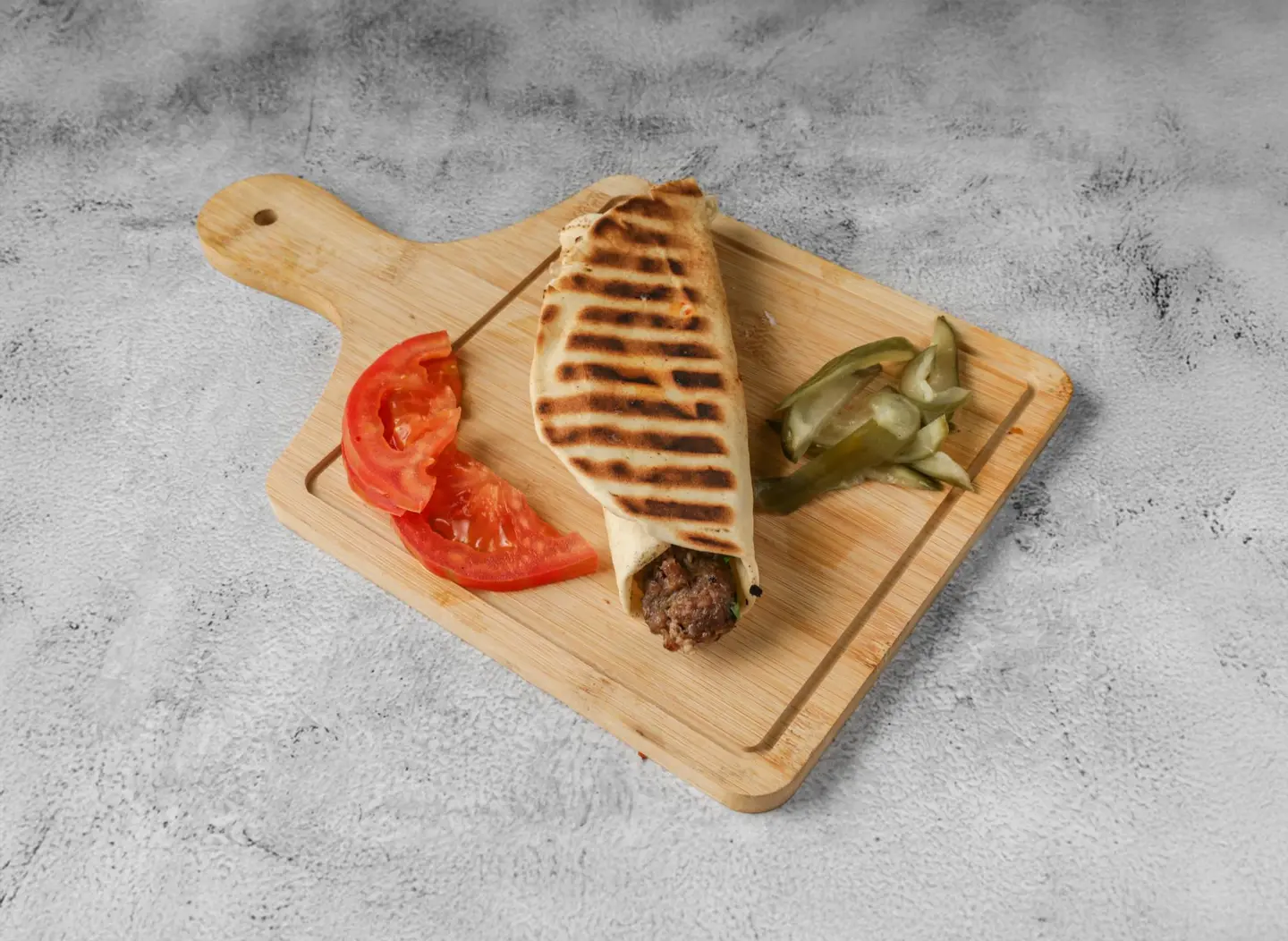 Meat Kebab Sandwich