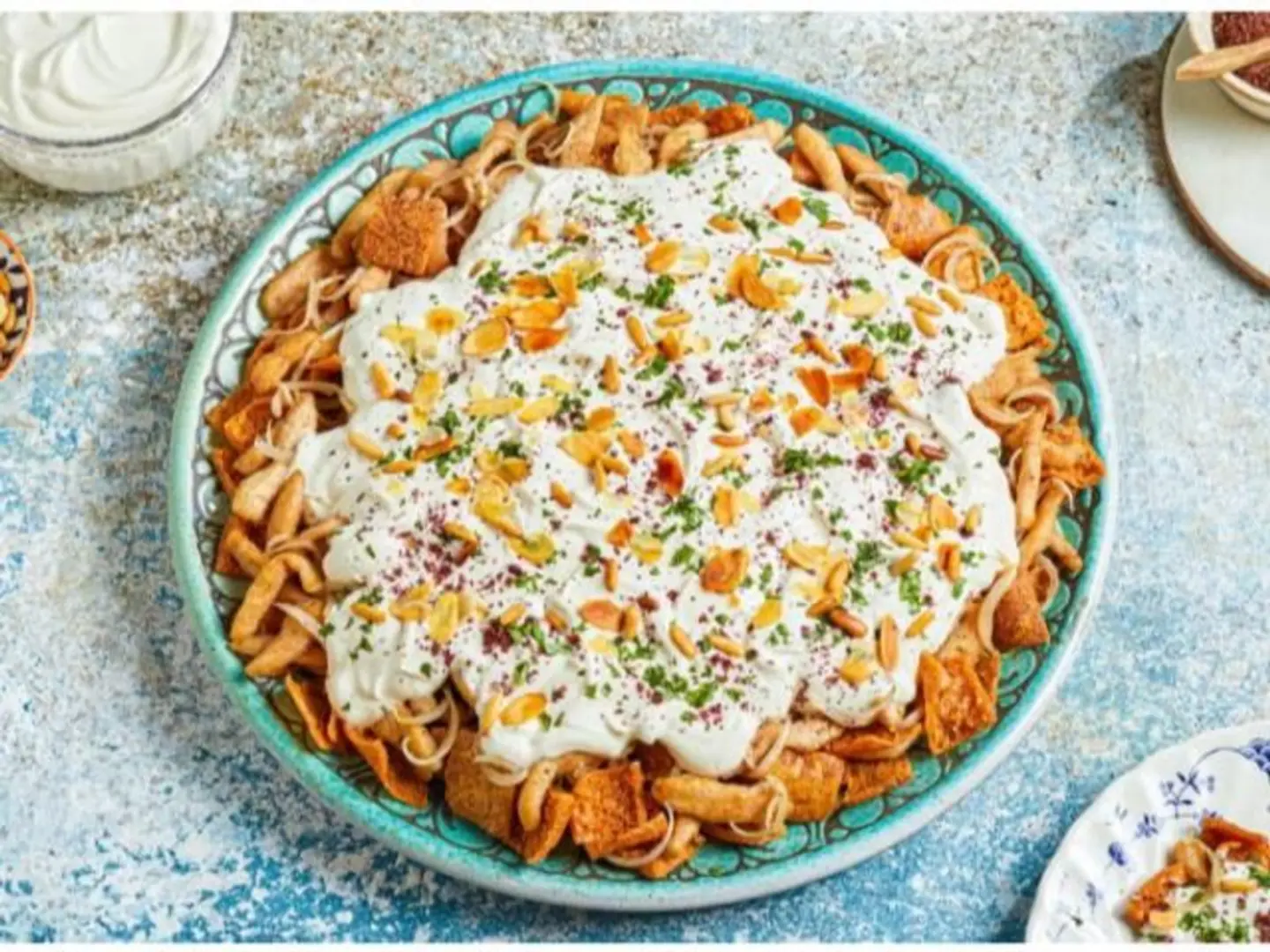 Cheese Shawarma Fatteh