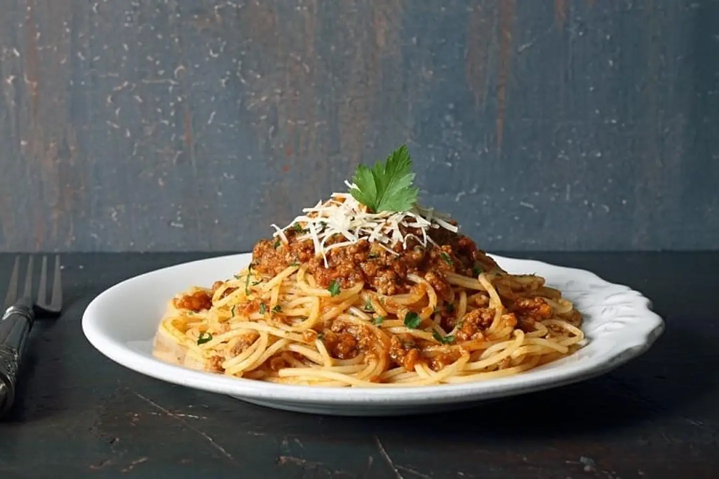 Minced Meat Mozzarella Pasta