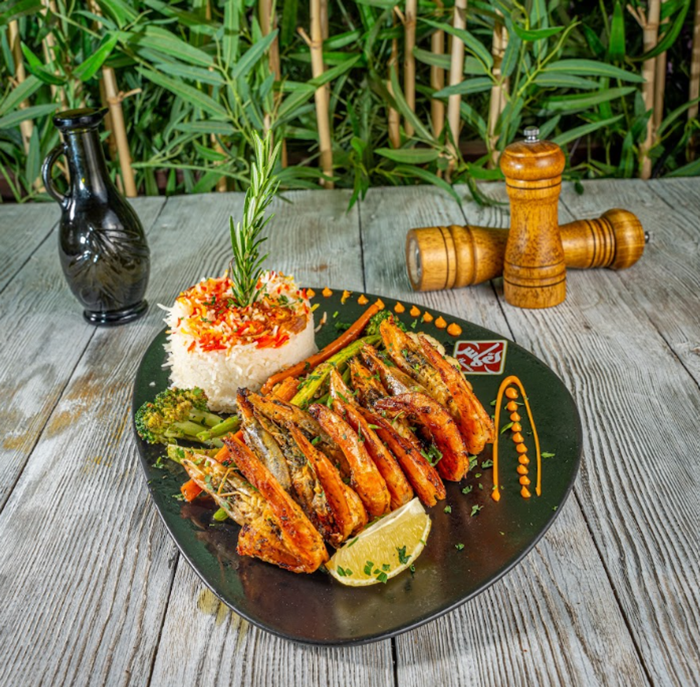 Grilled Butter Garlic Prawn