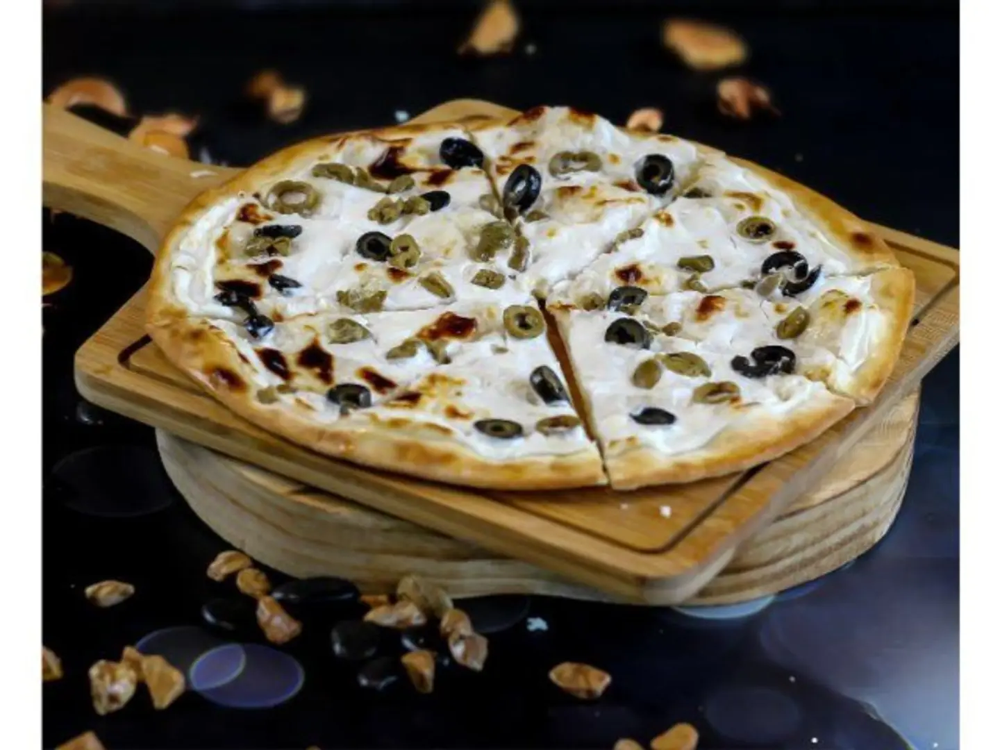 Olive Labneh Pie