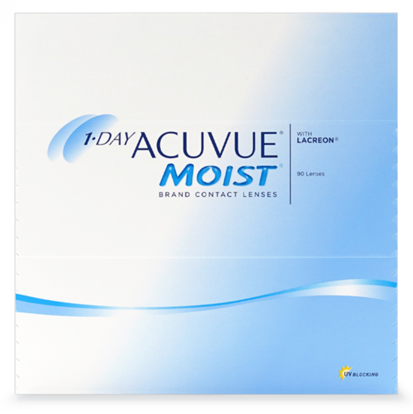 1day Acuvue Moist Pack Of 90 Contact Lenses