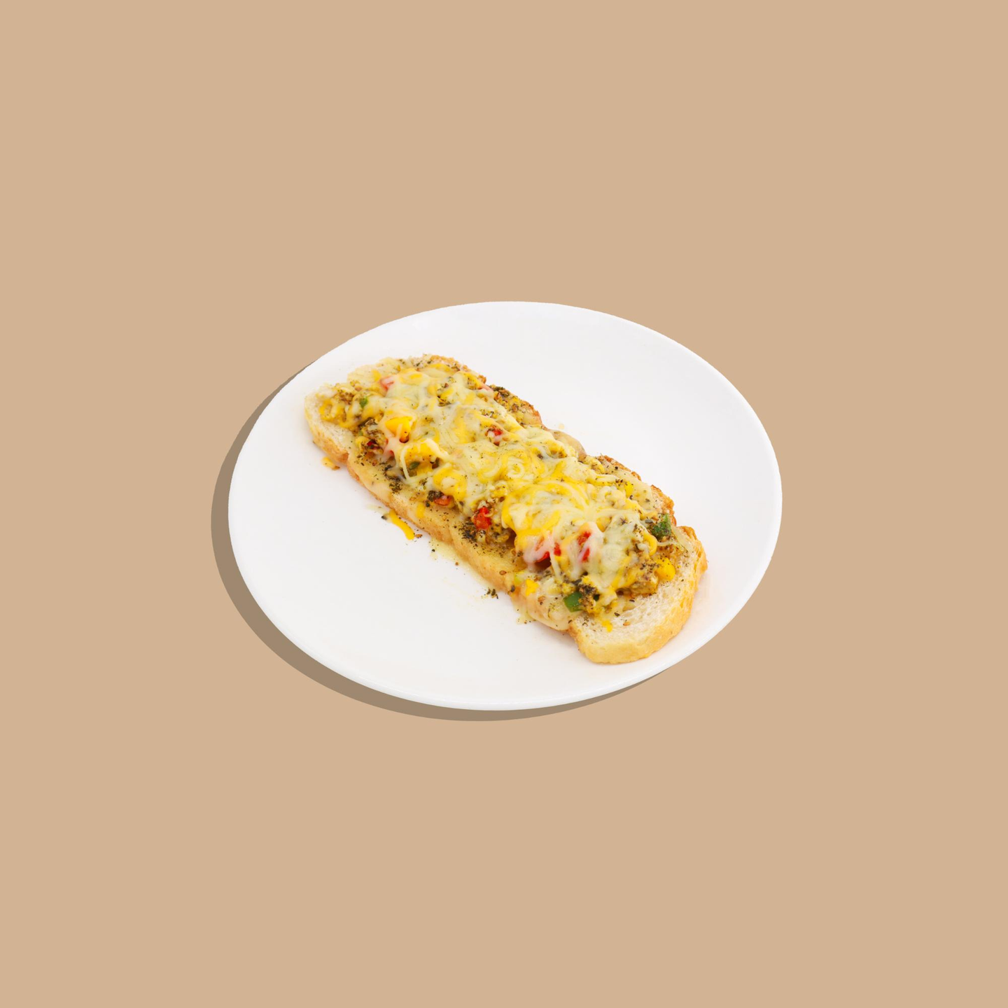 جبنة فيتا بالبيض المقلي