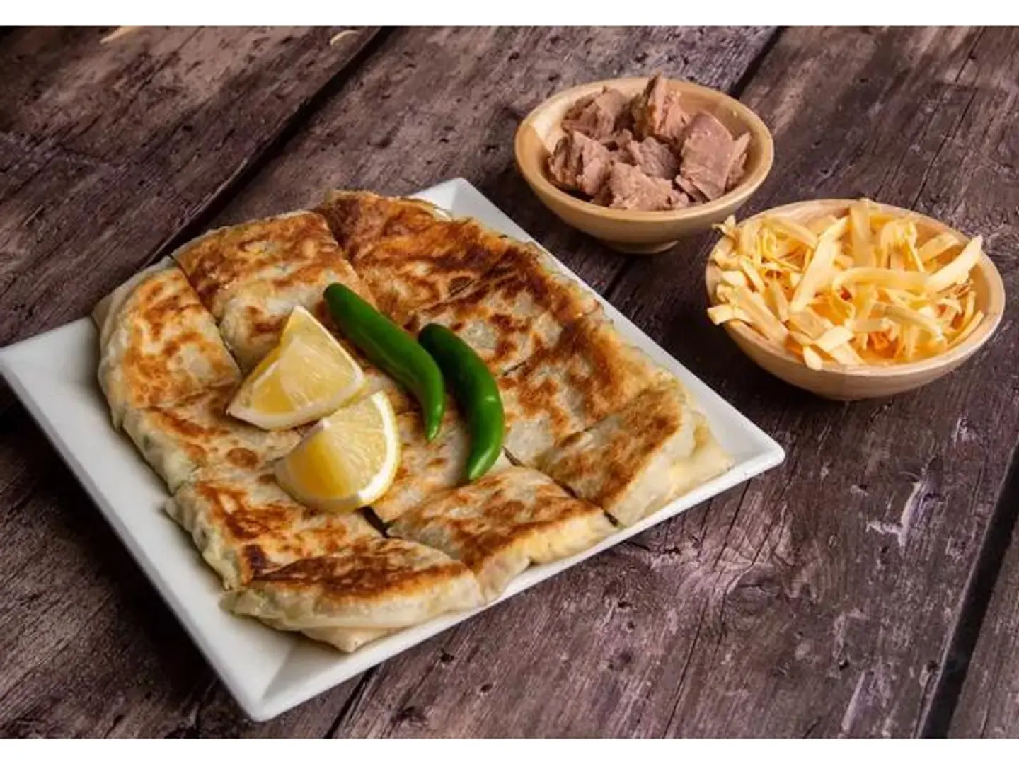 Tuna Cheddar Mutabbak