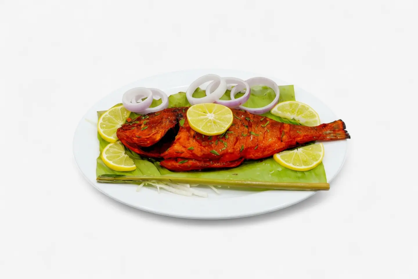 Fish In Banana Leaf