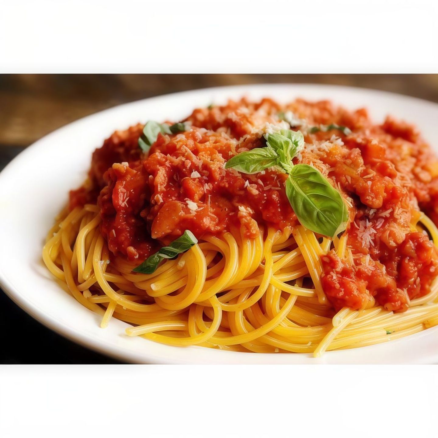 Spaghetti With Bolognese Sauce