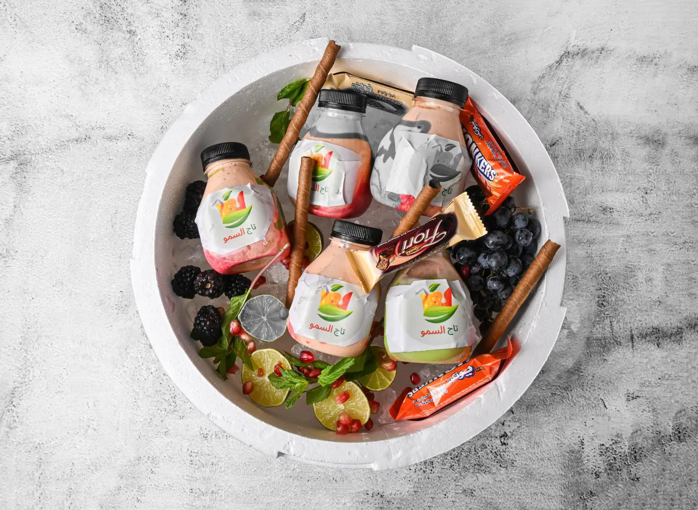 بوكس عصيرات تاج السمو