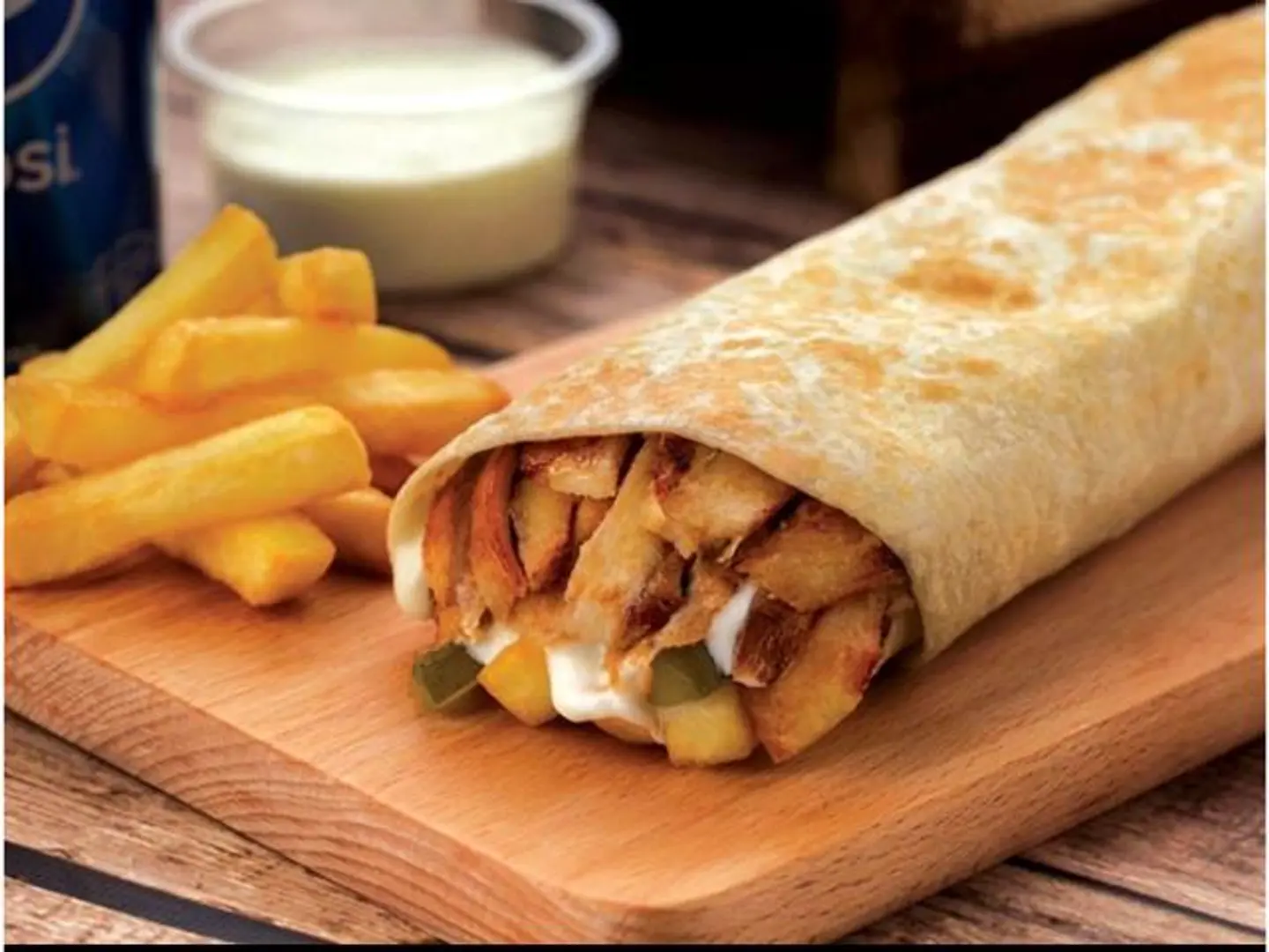 شاورما صغير خبز صاج