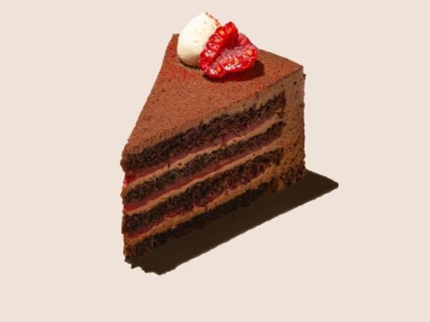قطعة كيك اسبونش شكولاتة