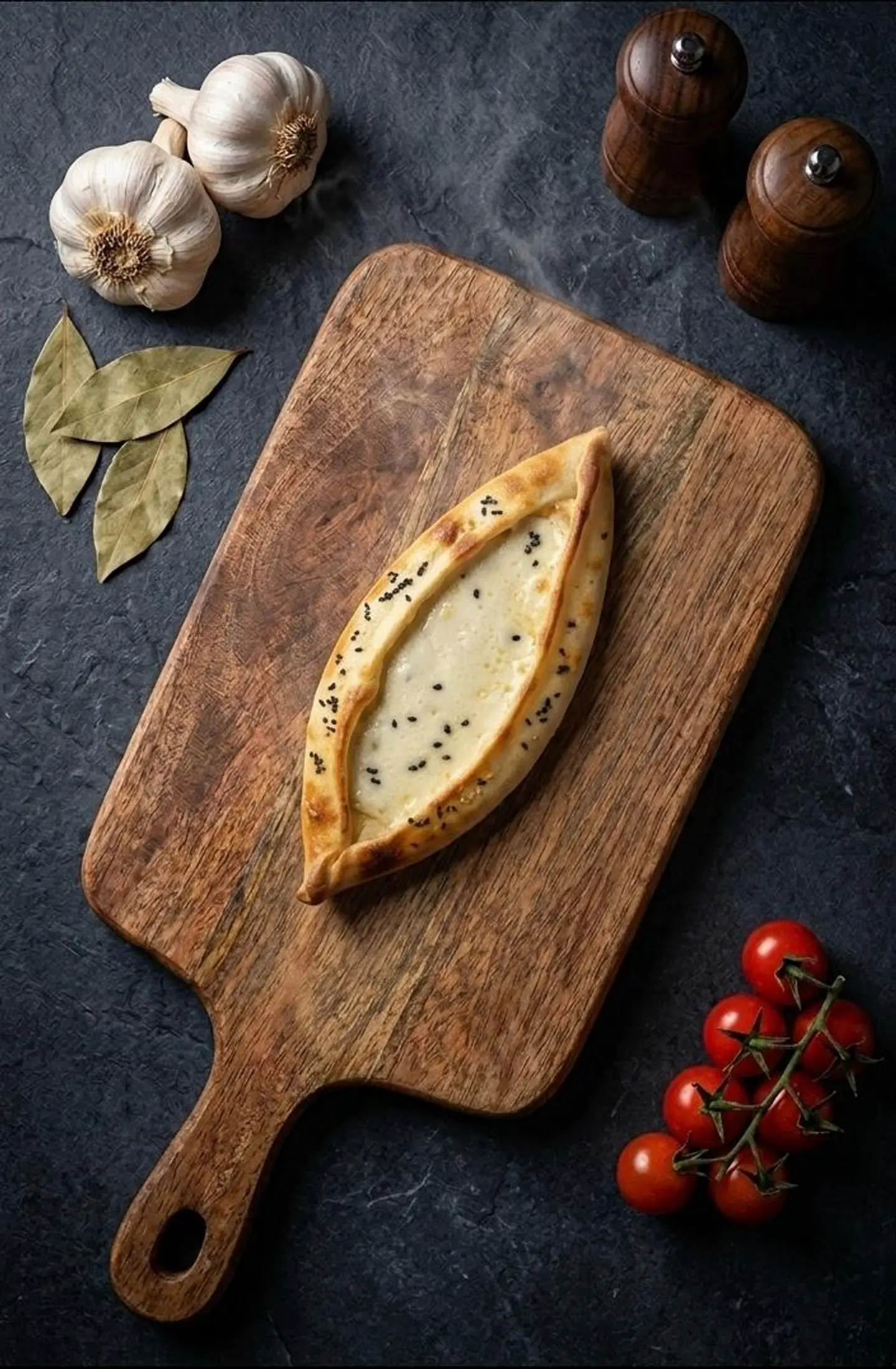 فطيرة شامية لبنة بالموزريلا