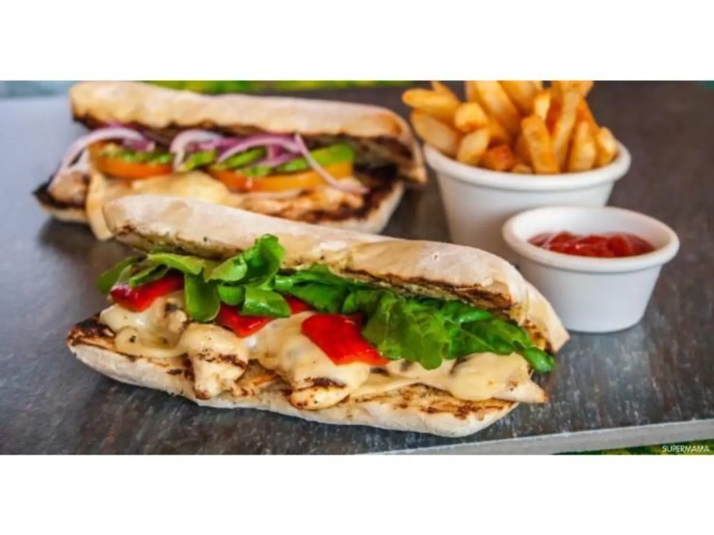 Lucknow Tikka Sandwich