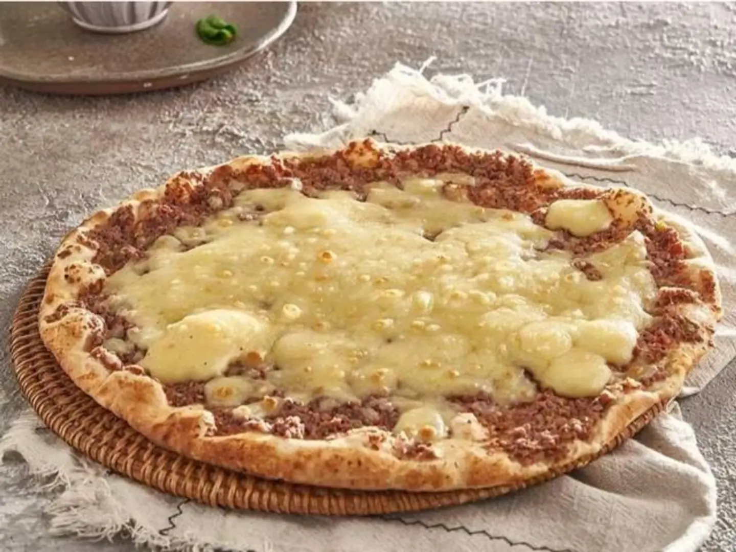 Meat And Cheese Manakish