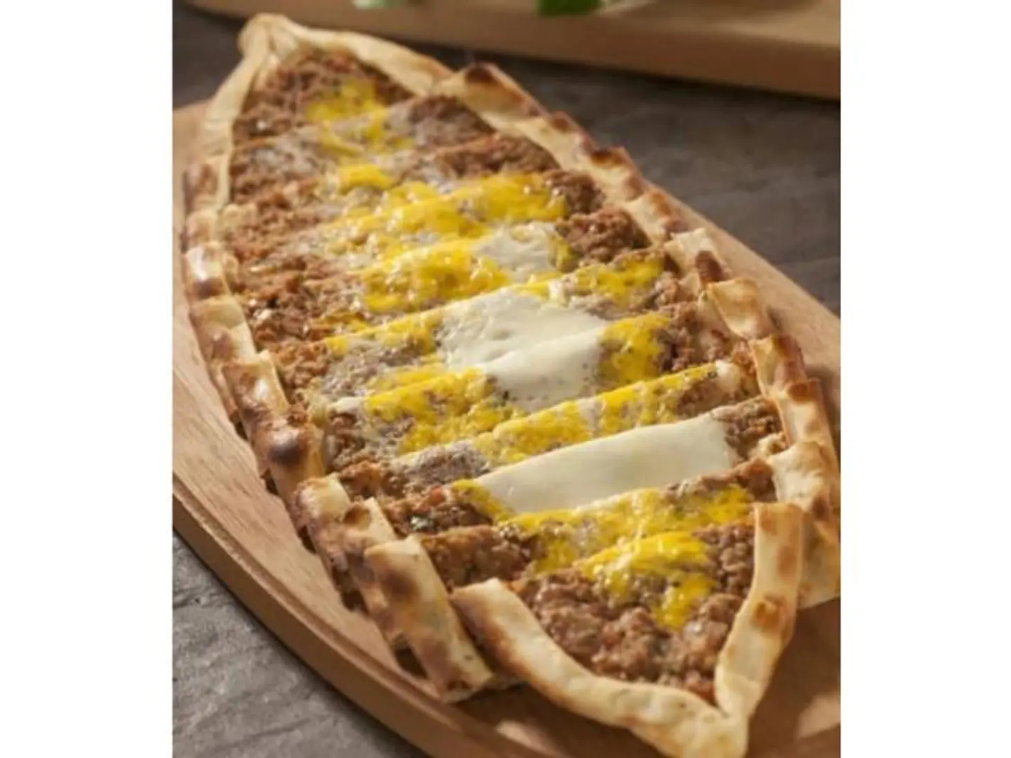 Arayes With Meat And Cheese