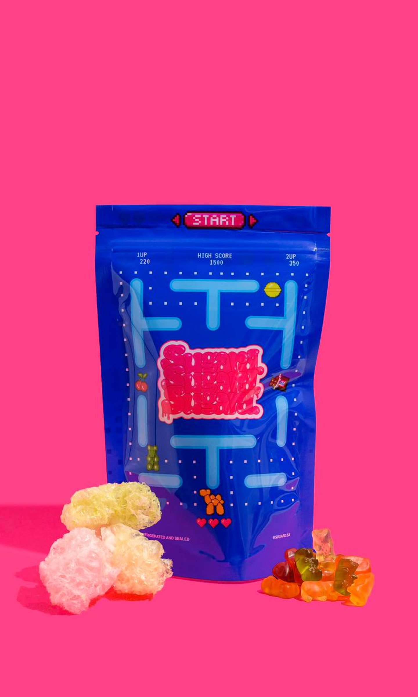 Freeze Dried Gummy Worms