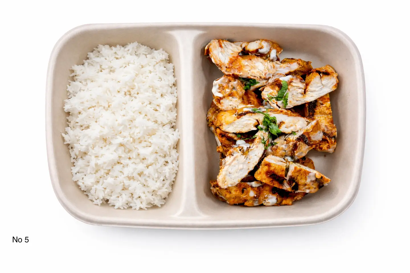 Grilled Chicken & Rice (Low Calories)