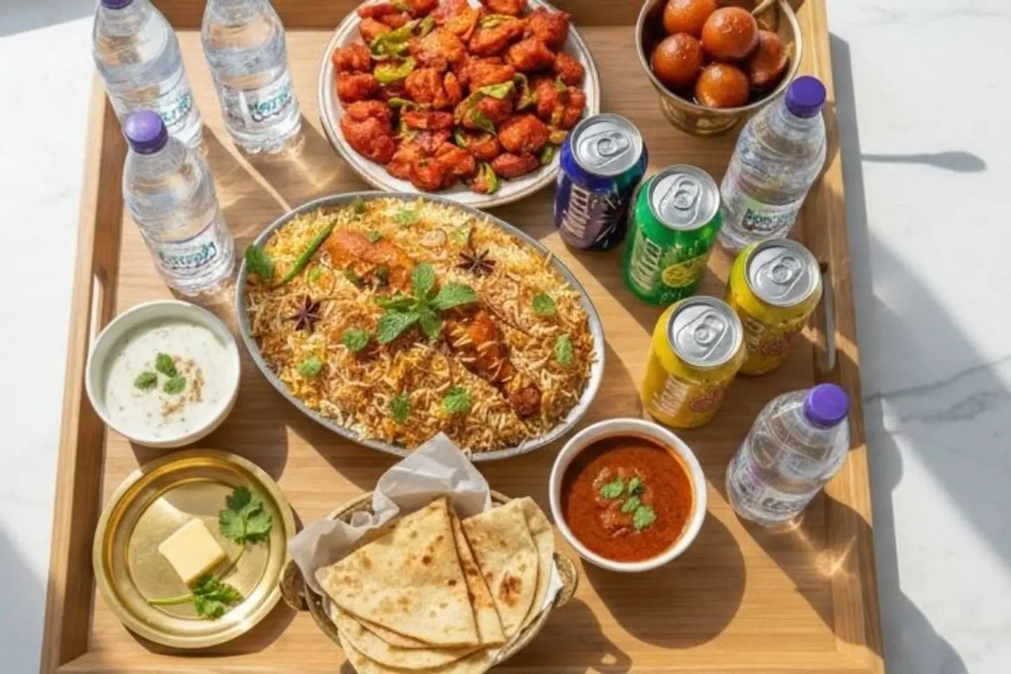 حزمة دجاج دوم برياني