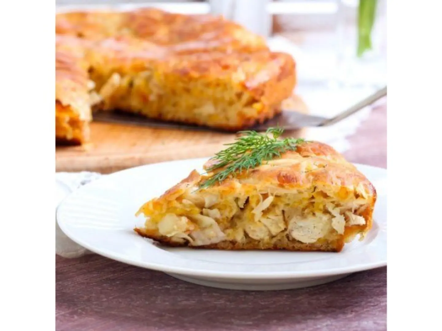 Shawarma Pie With Cheese