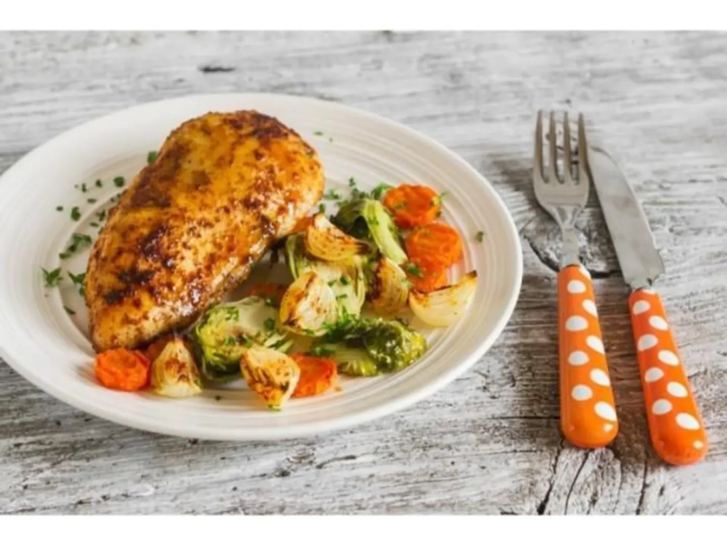 Oven Chicken With Vegetables