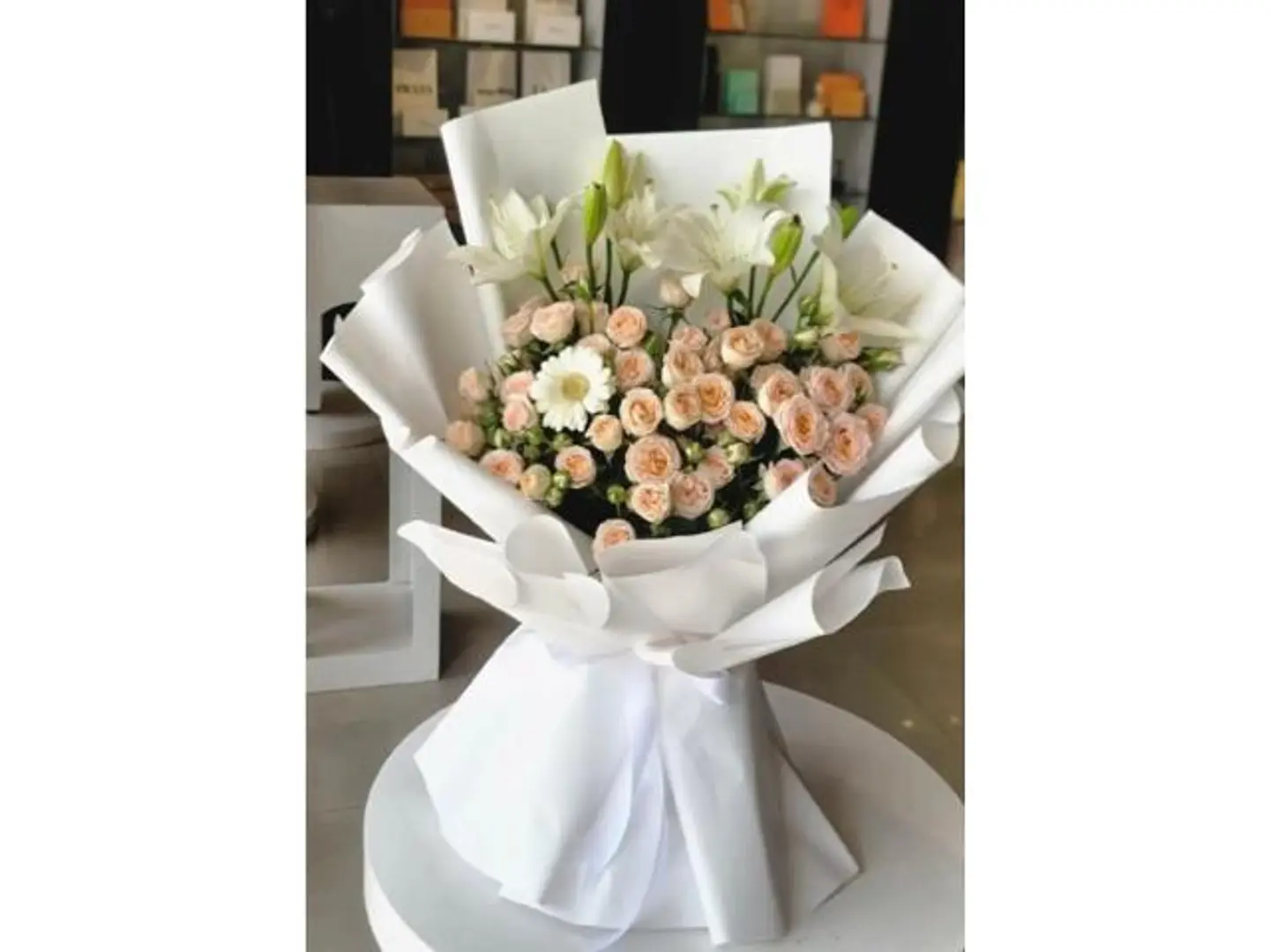 باقة ورد طبيعي4