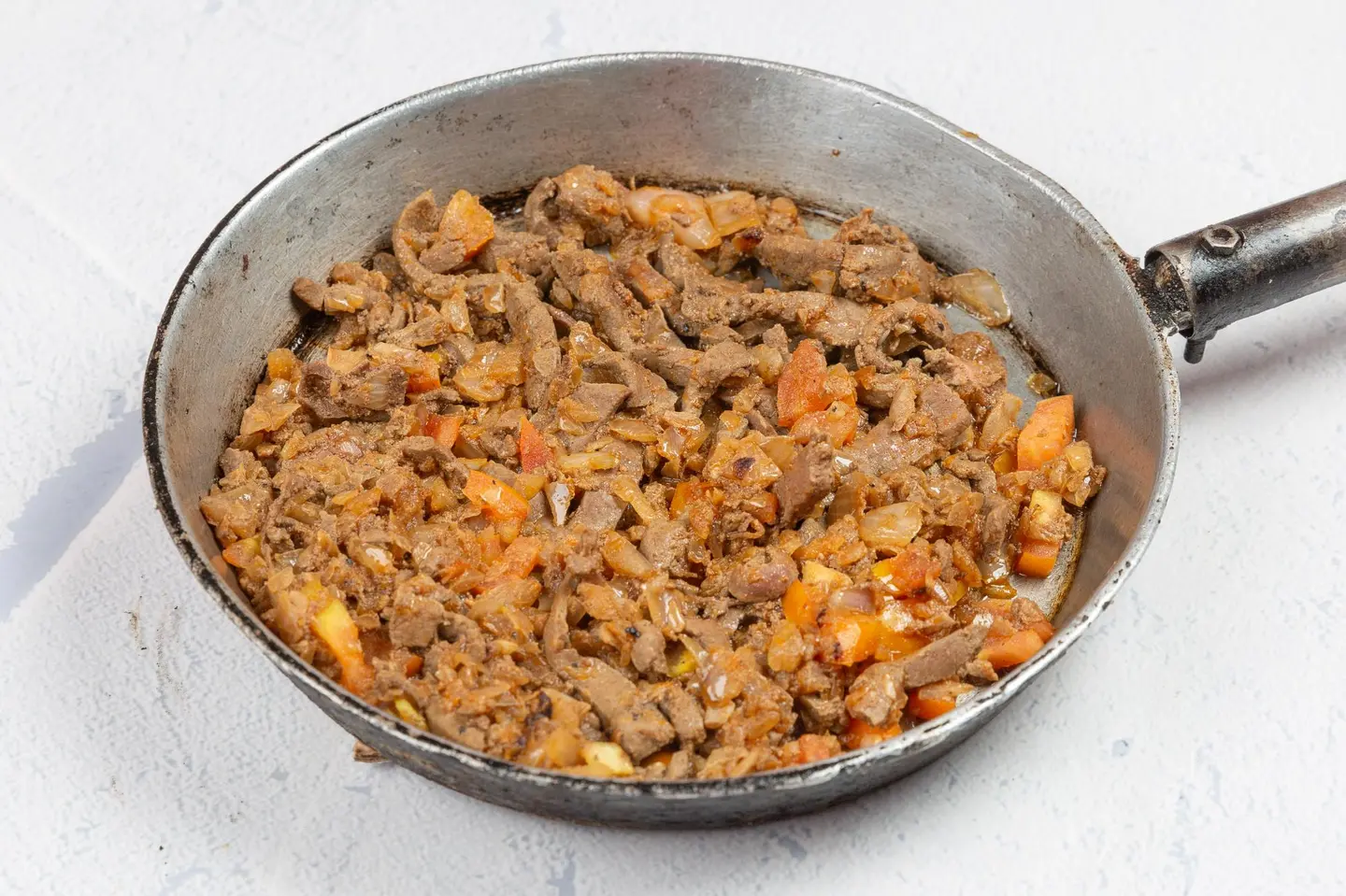 صحن كبدة طازج