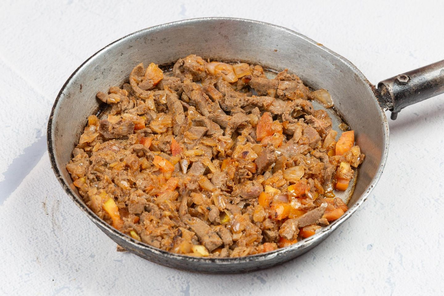 صحن كبدة طازج