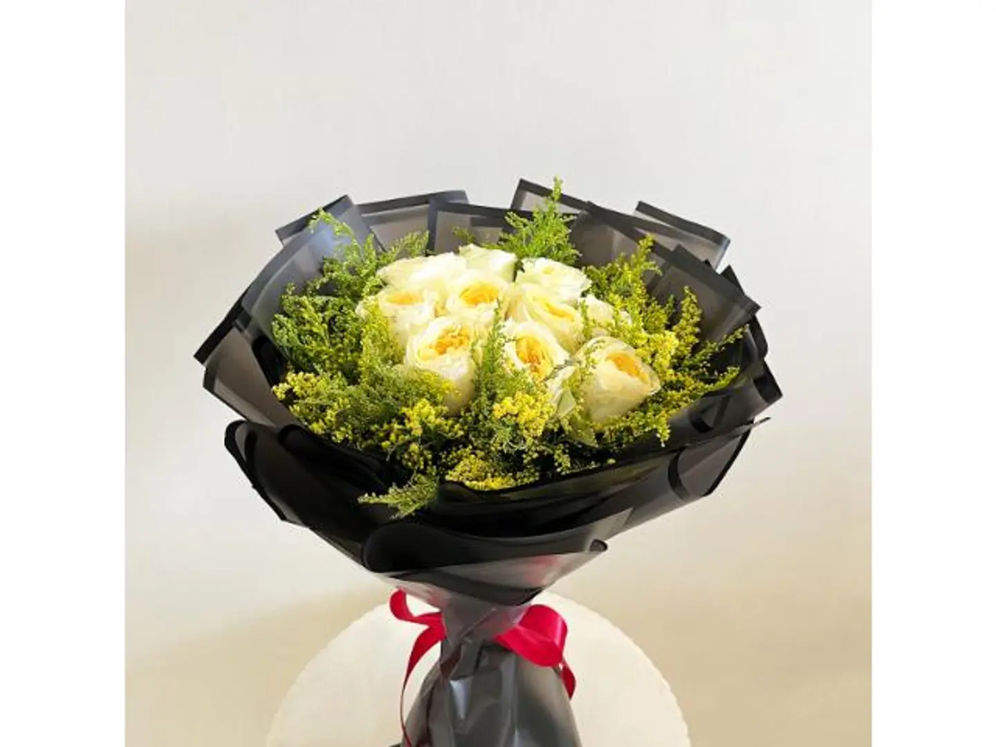 باقة خربيزي بتغليف اسود