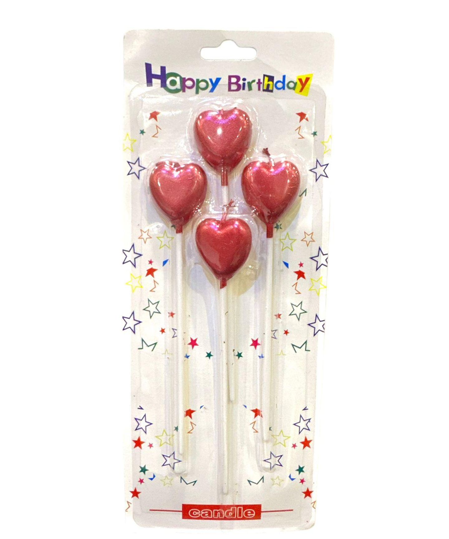 Red Heart Candles