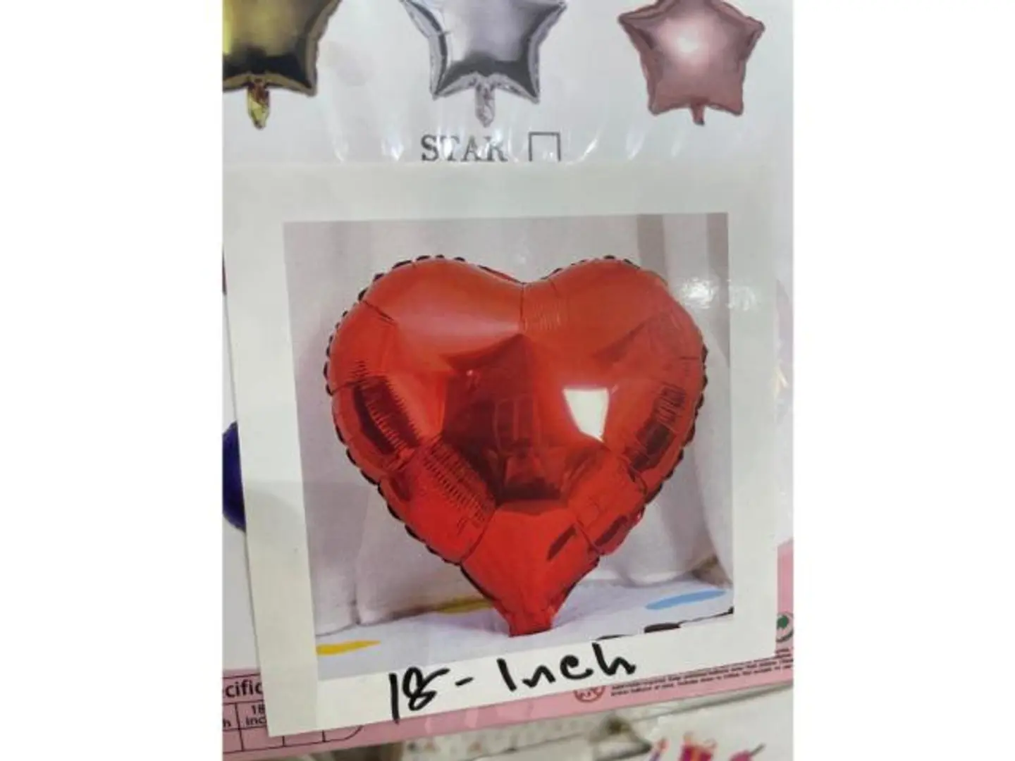 Red Heart Balloon