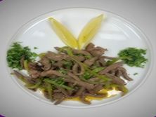 كبدة بالطماطم