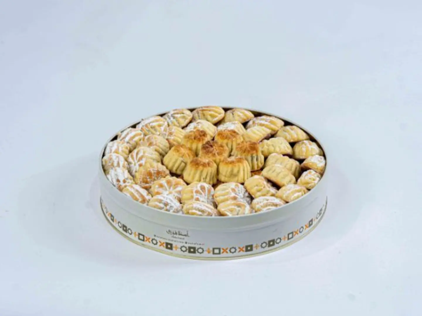 علبة معمول مشكل