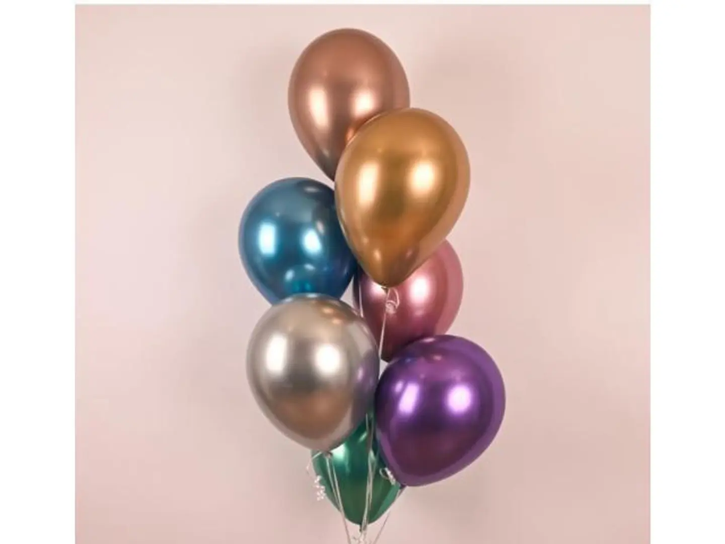 Green Chrome Helium Balloon