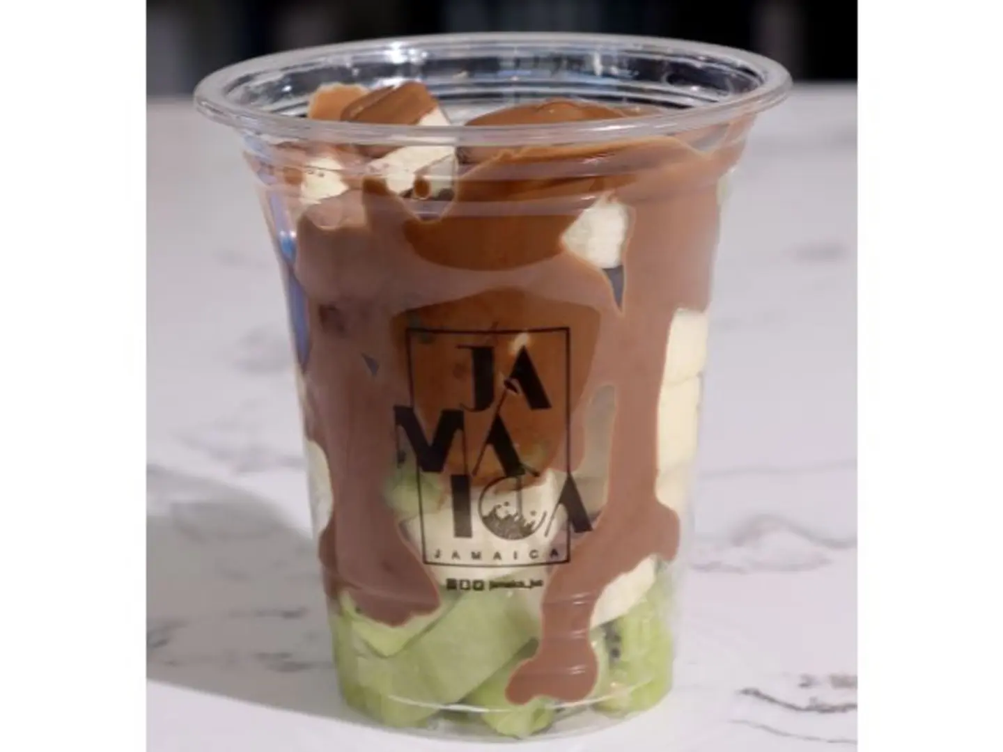 كيوي وموز بالشوكولاته