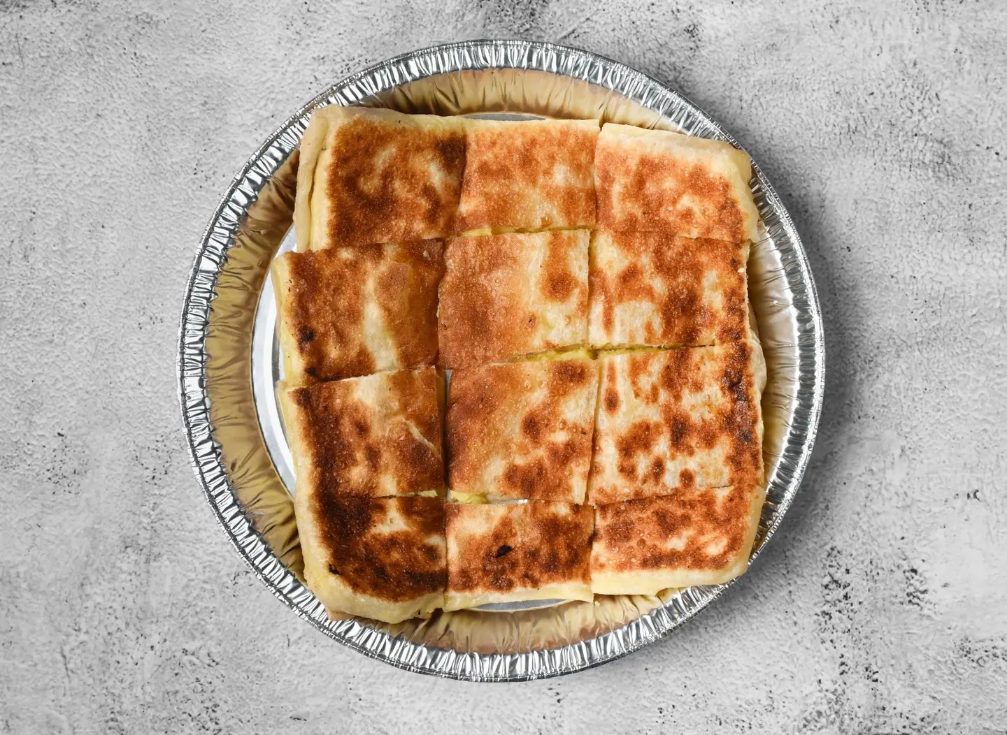 مطبق قشطة مع جبن