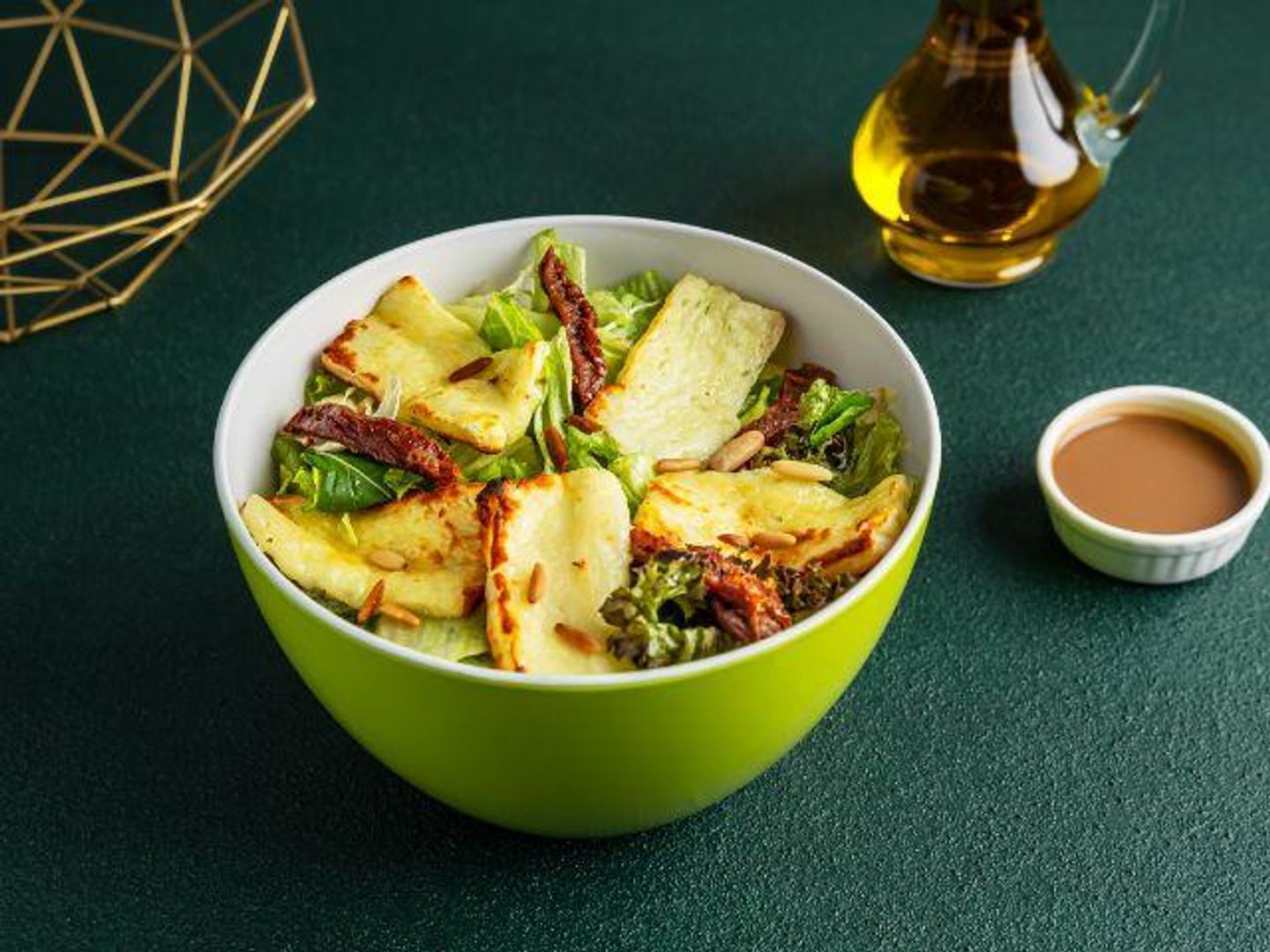 Grilled Halloumi Salad