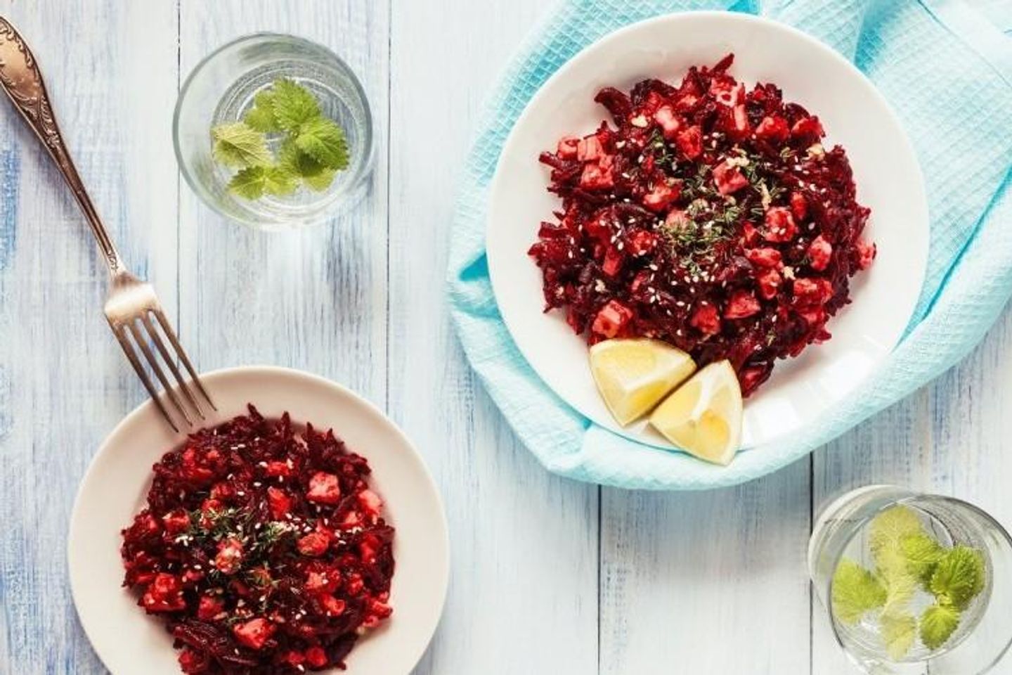 Beetroot Salad With Fruits