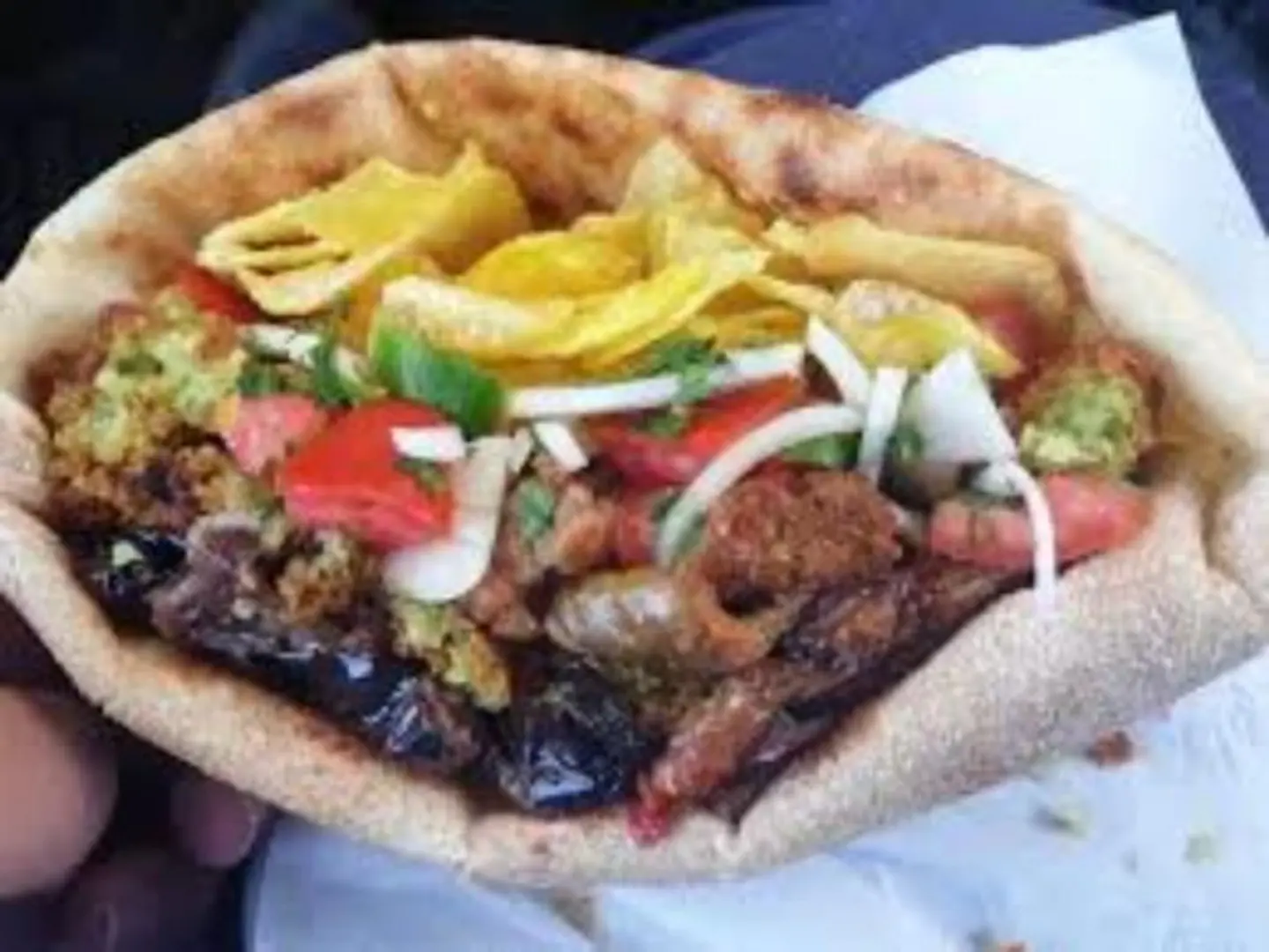 Dynamite Falafel Sandwich