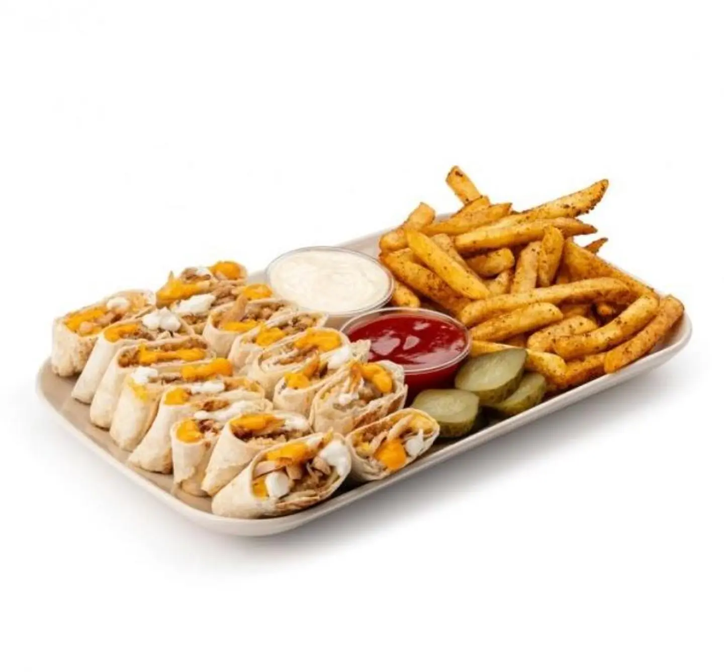 Large Arabic Plate With Cheese