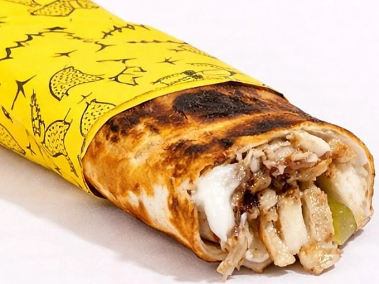 جمرية شاورما دجاج