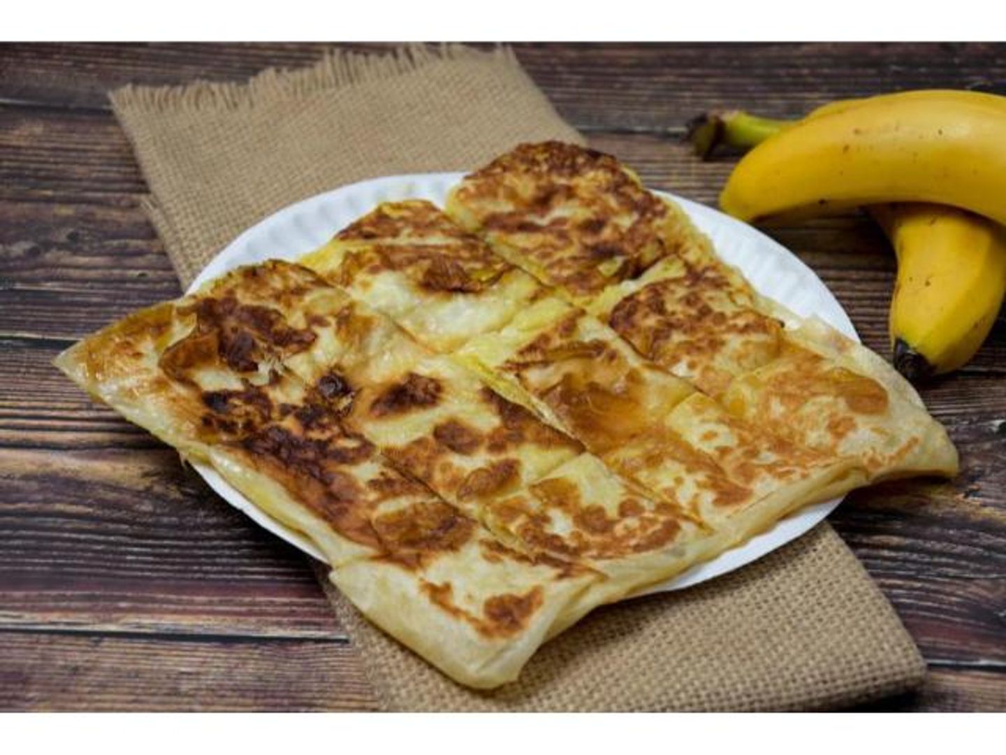 Sweet Mutabbak With Bananas