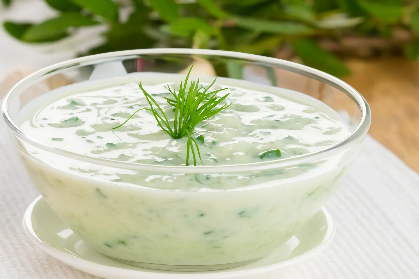 خيار باللبن